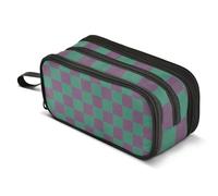 Mnsruu Big Capacity Pencil Case Indian Elephant Tribe Pen Bag Pouch Holder Box 3 Compartment Portable Storage Organizer for Teen Girls Boys School Office