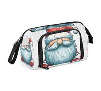 Mnsruu Big Capacity Pencil Case, Tired Dwarf Pen Bag Pouch Holder Stationery Bag School College Office Organizer for Teen Adults Student