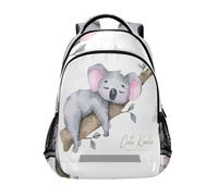 Mnsruu Cute Koala Schoolbag for Boys Girls Elementary Middle Students