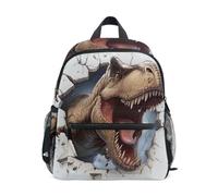 Mnsruu Dinosaur Break Through Wall Toddler Backpack Preschool Rucksack Kids Boys Girls Kindergarten School Bag
