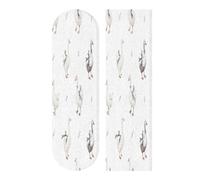 Mnsruu Duck Ribbon Pattern Skateboard Grip Tape, Longboards Griptape Anti Slip Scooter Griptape Sand Paper Sheet Sticker 9" x 33"