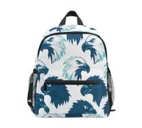 Mnsruu Eagles Head White Background Toddler Backpack Preschool Rucksack Kids Boys Girls Kindergarten School Bag