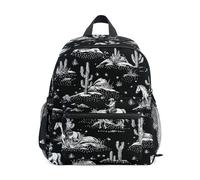 Mnsruu Kids Toddler Backpack Cowboy Horse Cactus, Preschool Kindergarten Bookbag Nursery Travel Bag for Boys Girls