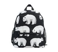 Mnsruu Kids Toddler Backpack Polar Bear Preschool Rucksack Kindergarten Bookbag Travel School Bag for Boys Girls