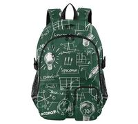 Mnsruu Physics Laboratory Formulas Backpack Laptop Backpack for College Women Men College Bookbag Water Resistant Travel Daypack Casual Multi Pocket