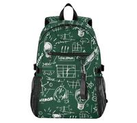 Mnsruu Physics Laboratory Formulas Travel Laptop Backpack Women Men School Bag Lightweight Casual Daypack for College School 14" Computer Rucksack