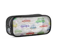 Mnsruu School Pencil Case Childrens Multi-Color Transport Truck Pencil Pouch Bag for Girls Boys Teenagers Students,24 x 10.5 x 8 CM