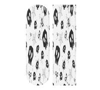Mnsruu Skull Head Web Pattern Skateboard Grip Tape, Longboards Griptape Anti Slip Scooter Griptape Sand Paper Sheet Sticker 9" x 33"