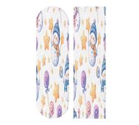 Mnsruu Snowman Star Pattern Skateboard Grip Tape, Longboards Griptape Anti Slip Scooter Griptape Sand Paper Sheet Sticker 9" x 33"