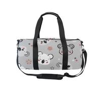 Mnsruu Sports Gym Bag with Shoulder Strap for Women Men Cute Koala Bears Stars Duffle Bag Travel Training Workout Bag with Shoe Compartment for Overnight,Weekend