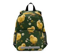 Mnsruu Toddler Backpack, Chicken Daisy Kids Nursery Bag Preschool