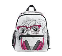 Mnsruu Toddler Backpack, Cute Puppy Doggie Kids Bookbags Nursery Daycare Mini Travel Bags Kawaii Rucksack For Kindergarten Daypack
