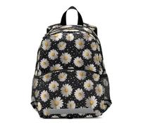 Mnsruu Toddler Backpack, Daisy Dots Kids Nursery Bag Preschool