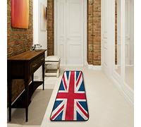 Mnsruu Union Jack British Flag Vintage Collection Area Mat Rug Rugs for Living Room Bedroom Kitchen 61cm x 182.88cm(2 x 6 feet)