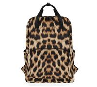 Mnsruu Versatile Casual Daypacks Anti Theft Women Laptop Backpack Leopard Print Cheetah Pattern Bookbag for Teenage Girls Colleage Men School Backpack Travel Business Rucksack