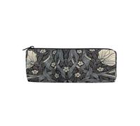 Mnsruu William Morris-Zoom Pencil Case Office Pencil Holder Pouch Bag Pen Pencil Stationery Cosmetic Bag