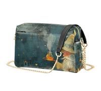 Mnsruu Women's Crossbody Bag Wizard's Potion Shoulder Bag PU Leather Handbag