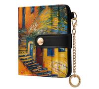 Mnsruu Womens Wallet Cute Small Wallets for WomenLandscape Architecture Ladies Purse with RFID Protection Wallet Coin Purse with ID Window
