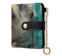 Mnsruu Womens Wallet Cute Small Wallets for WomenSea Otter Ladies Purse with RFID Protection Wallet Coin Purse with ID Window