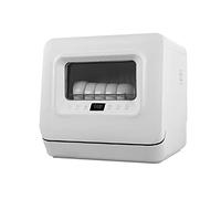 MNSSRN Fully Automatic Desktop Dishwasher 6 Position Settings, Compact Dishwasher Touch Control, Energy Saving, Delayed Start, Drying Storage