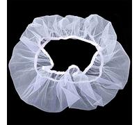 MNSYD Bird Cage Cover Mesh Seed Catcher Ventilated Birdcage Skirt Birdcage Nylon Mesh Net Cover Pet Birds Parrot Cage Seed Catcher,L large white