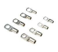 MNUPL 10PCS Bolt Hole Tinned Copper Lugs Ring Crimp Terminal Wire Welding Cable Connector SC6-6 SC10-6 SC16-6 SC16-10 SC25-8 SC35-8(SC6-8)