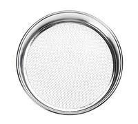 MNUPL 1pc 2-300M Round 304 Stainless Steel Flour Sieve Kitchen Food Oil Bean Powder Filter Screen Sieve Sifter Baking Filtration Screening(200 Mesh 0.074mm)