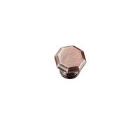 MNUPL 1PC Kitchen Cabinet Storage Handles Antique Copper Pull Dressers Wardrobe Drawers Furniture Door Handle Wine Red Ancient(602-Single Hole)