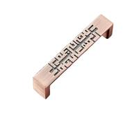 MNUPL 1PC Kitchen Cabinet Storage Handles Antique Copper Pull Dressers Wardrobe Drawers Furniture Door Handle Wine Red Ancient(644-96 mm)