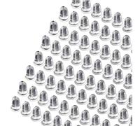 MNUPL 500-2000pcs Soft Silicone Rubber Earring Back Stoppers For Stud Earrings DIY Earring Findings Accessories Bullet Tube Ear Plugs(1000pcs)