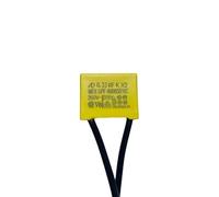 MNUPL 5PCS AD K X2 Safety Capacitance Tape Line 0.1uF 0.15uF 0.22uF 0.33uF 0.47uF 250V-275V Housing Flexible Wire Safety Capacitor(0.33UF)