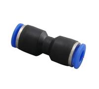 MNUPL Pneumatic Fittings Fitting Plastic Connector PU 4mm 6mm 8mm 10mm For Air water Hose Tube Push in Straight Gas Quick Connection(PG 6-4mm,10PCS)