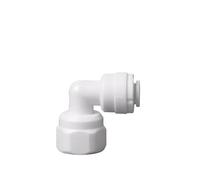 MNUPL RO Water Fitting Male Female BSP Thread 1/4 3/8 Straight Elbow Hose Pipe Connector Water Filter Reverse Osmosis Parts (Color : 8, Size : 10 pieces)