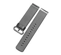 MNUvxzaewf 20mm-22mm High Density Silky Nylon Watch Strap Candy Color Stripe Print Quick Release Wristband(Black)