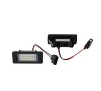 Mnuwpvmj Car Number Plate Light Licence 1/2PC Car Led License Number Plate Lights Bulb For A1 A4 B8 A5 S5 A6 S6 A7 Q5 Number License Plate Light Lamp(2PC)