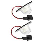 Mnuwpvmj Car Number Plate Light Licence 1/2PC LED Car Number License Plate For Crv For Fit For Jazz For Crosstour For Odyssey For Stream Number License Plate Light Lamp(2PC)