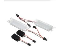 Mnuwpvmj Car Number Plate Light Licence LED License Plate Light 2Pc Canbus Number Plate Lamp For Opel For Astra H For Zafira B For Insignia For Corsa D For Meriva Number License Plate Light Lamp