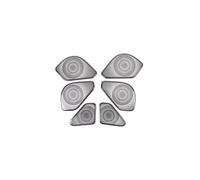 Mnuwpvmj For Land For Rover For Range For Rover For Vogue L460 2023 Car Audio Speaker Cover Trim Car Door Horn Cover Trim Decoration Interior Trim(Style 3)