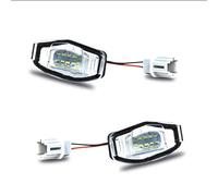 Mnuwpvmj Number Plate Light For Civic For 7th Gen 2001-2005 6000K Car Number License Plate Lights Number Plate Lamp
