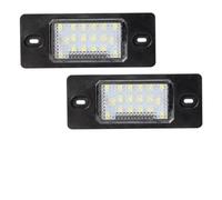 Mnuwpvmj Number Plate Light For VW For Tiguan 2007-2011 2 Pieces Number License Plate Light Lamp 1J5943021D, 1J5943021A Number Plate Lamp