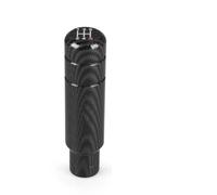 Mnuwpvmj Shift Stick Knob Carbon Black 5 Speed Universal 130MM Gear Shift Knob Manual Transmission Aluminum Shifter Lever Knob