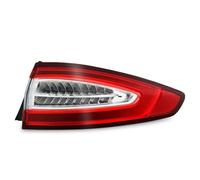 Mnuwpvmj Tail Light Assembly With Left/Right Side Tail Lamp For Fusion Sedan 2013 2014 2015 2016 Rear Tail Light Brake Lamp With Car Taillight Assembly(Outside-R)