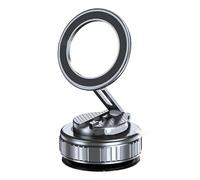 MNUYHKOL Car Phone Holder, for Suzuki Jimny SX4 Swift Vitara Kizashi Ignis Livio S-cross 360°Rotatable Foldable Portable Mount Accessories,Silver