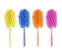 MNVD Feather Duster Microfibre Extendable Telescopic Washable Dusting Brush Pole Cleaning (Pack of 1) (MN123)