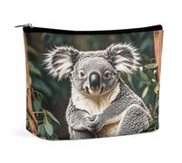 MNVTSKOP The Lovely Koala Cosmetic Bag Large Capacity Travel Makeup Bag Trendy Portable Toiletry Bag for Women