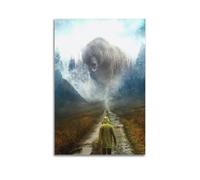 MNXBCL Conquer Your Fears Poster Poster Decorative Painting Canvas Wall Posters And Art Picture Print Modern Family Bedroom Decor Posters 16x24inch(40x60cm)