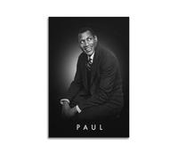 MNXBCL Paul Robeson Actor Poster Poster Decorative Painting Canvas Wall Posters And Art Picture Print Modern Family Bedroom Decor Posters 20x30inch(50x75cm)