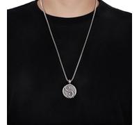 Mnyixsi Vintage Tai Chi Pendant Necklace Personalized Men's Necklace Yin Yang Necklace Ancient Pendant Jewelry - Yin and Yang Necklaces for Men Women