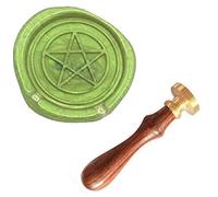 MNYR Vintage Star Pentagram 5 Star Pointed Symbol Classic Comic Wax Seal Sealing Stamp Embellishment Party Evelope Wedding Invitation Gift Wine Package Great Gift Idea Wax Seal Stamp Set