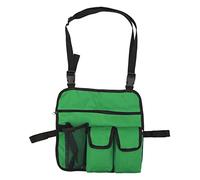 MNYTDPOCF Beach Chair Armrest Bag, Outdoor Chair Organizer with Multi Pockets Storage, Durable 600D Oxford Cloth Hanging Storage Bag for Camping, Fishing, Beach, Wheelchair and Office Arm Re (Green)